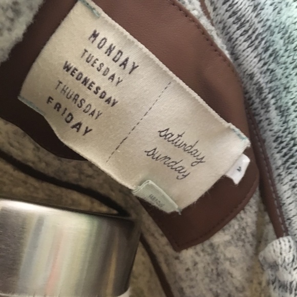 Saturday Sunday Jacket Collar Moelleux  Medium - Picture 8 of 8